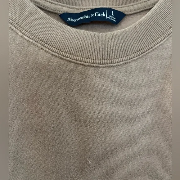 Abercrombie balloon sleeve crewneck sweatshirt size large - Picture 3 of 6
